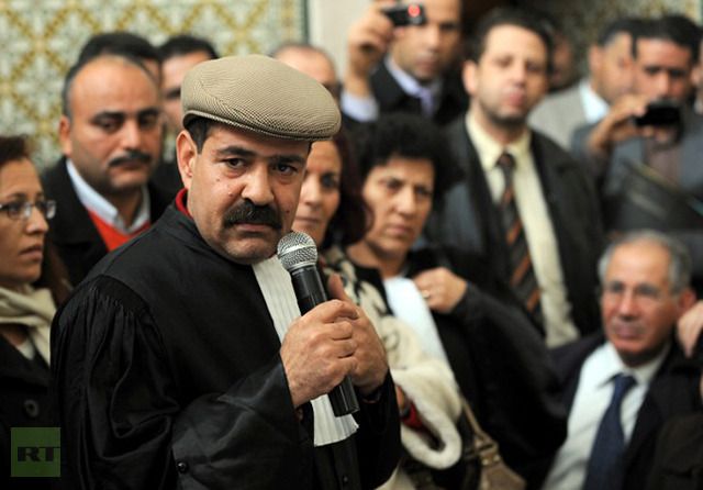 A picture taken on December 29, 2010 shows Tunisian opposition leader Chokri Belaid. (AFP Photo)
