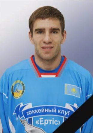 Ertis-Pavlodar hockey team forward Dmitri Uchaykin