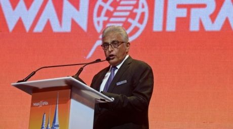 President of the World Association of Newspapers and News Publishers (WAN-IFRA), Jacob Mathew. ©AFP