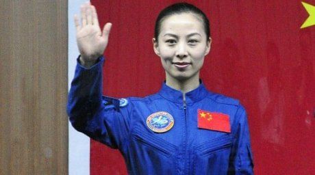 Crew member of Shenzhou-10, Wang Yaping. ©AFP