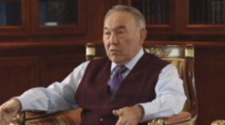  Nursultan Nazarbayev. A scene from Nazarbayev.live documentary