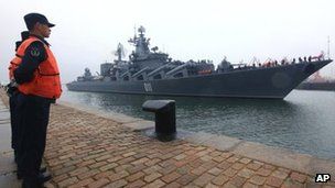 China and Russia conducted their first naval drills in 2012