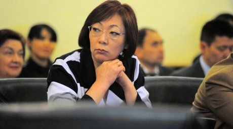  Kazakhstan Healthcare Minister Salidat Kairbekova. Photo courtesy of press-service of Kazakhstan Healthcare Ministry 