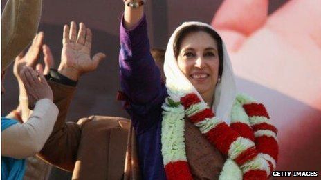 Benazir Bhutto was at a campaign rally when she was assassinated