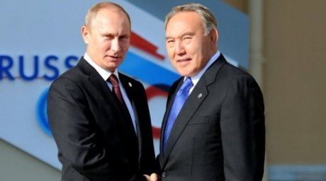  Nursultan Nazarbayev and Vladimir Putin at the G20 summit. Photo courtesy of akorda.kz  For more information see: http://en.tengrinews.kz/politics_sub/President-Nazarbayev-speaks-on-the-global-financial-crisis-at-the-G20-summit-22420/ Use of the Tengrinews English materials must be accompanied by a hyperlink to en.Tengrinews.kz