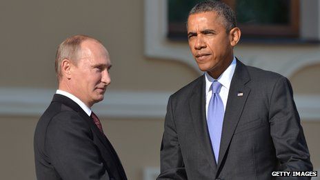 Russia's Vladimir Putin and US President Barack Obama failed to see eye to eye over Syria during the G20 summit