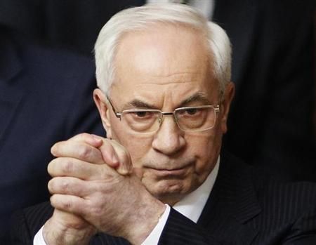 Ukrainian PM Mykola Azarov