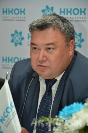 Murat Mukashev, NCOC's corporate services director Murat Mukashev 