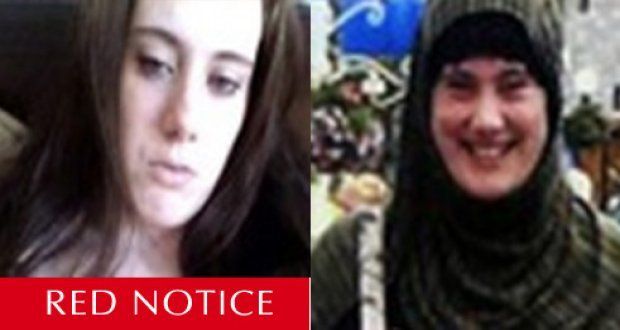 Interpol have issued a “Red Notice” for Samantha Lewthwaite. Photograph: Interpol website