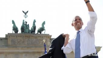 Obama mentioned the affair in his June speech at the Brandenburg Gate in Berlin