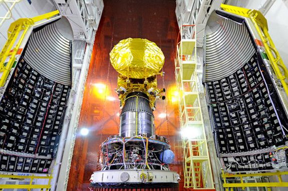 India's first interplanetary probe, Mars Orbiter Spacecraft was prepared for launch on November 5, 2013, from Satish Dhawan Space Centre SHAR, Sriharikota.