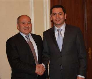 Kyrgyz premier Omurbek Babanov met again with Samruk-Kazyna head Umirzak Shukeyev