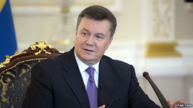 Ukrainian President Viktor Yanukovych