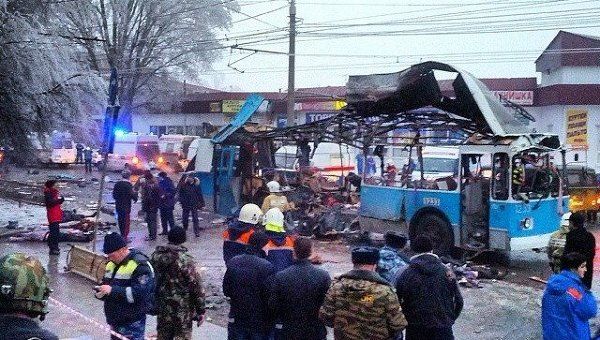 An explosion went off on a trolleybus in Russia’s southern city of Volgograd