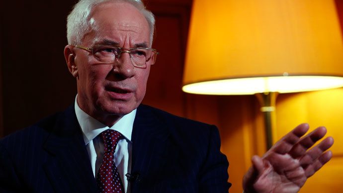 Mykola Azarov.@reuters.