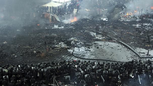 Kiev, Maidan. February 20, 2014.