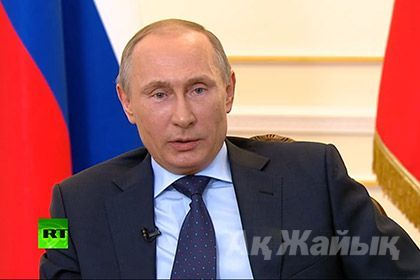 Vladimir Putin. Rt TV Channel.