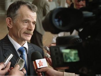  Head of the Mejlis Mustafa Dzhemilev.