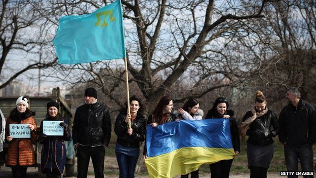 Crimean Tatars say they want the peninsular to stay with Ukraine, fearing further deportations