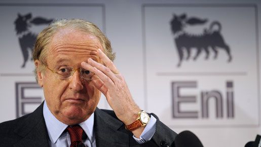 Paolo Scaroni, Eni CEO