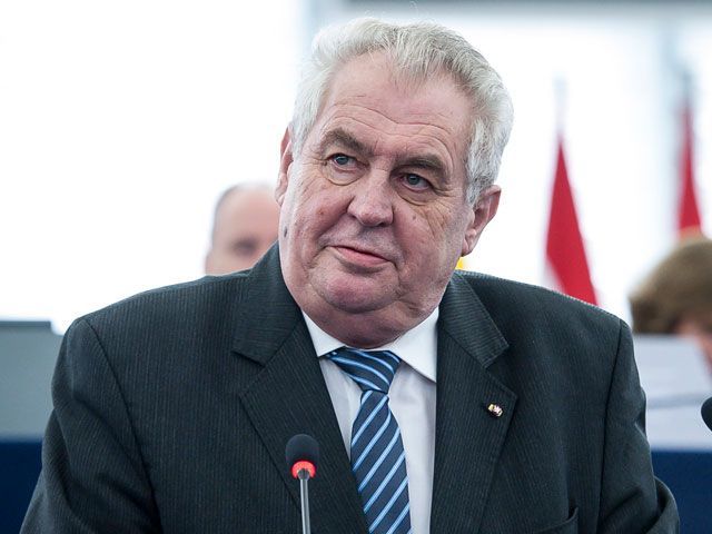 Milos Zeman Photo: Global Look Press