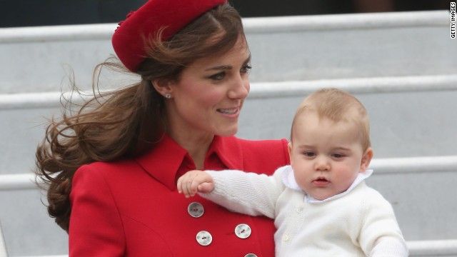 Prince George's royal duties have begun