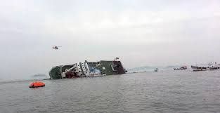 Ferry sinks off South Korea coast on Wednesday, April16. 2014