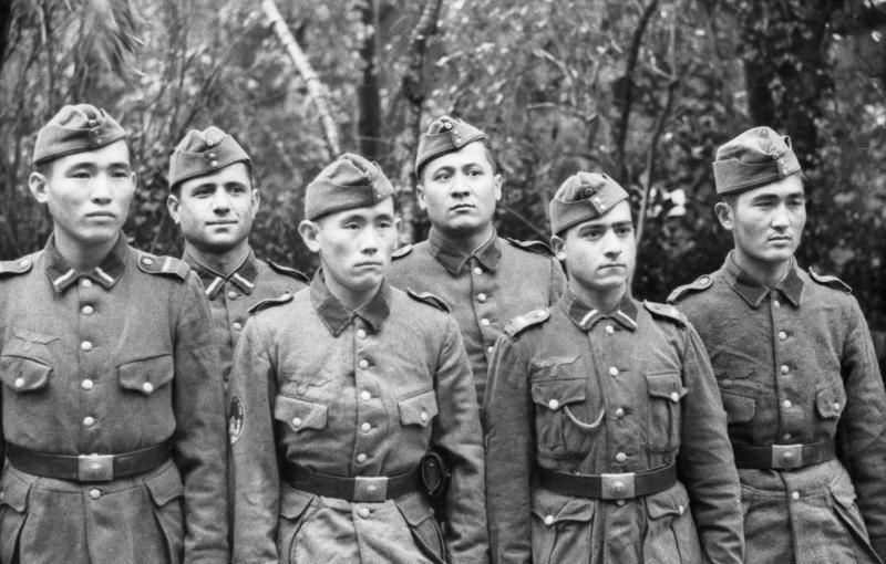 Soldiers of Wehrmacht’s Turkestan legion. Photo: wikipedia.orgю