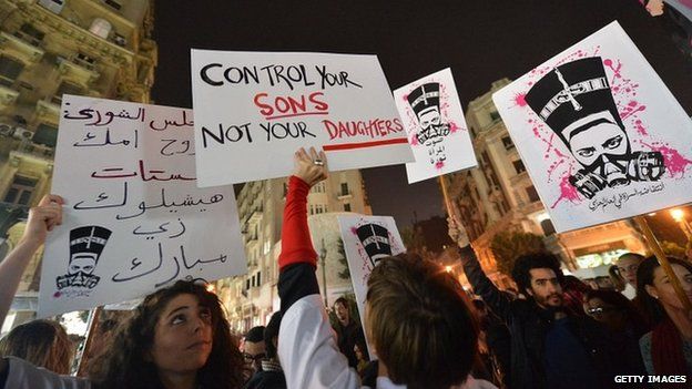 Campaigners in Egypt have been fighting hard to outlaw the sexual harassment of women.