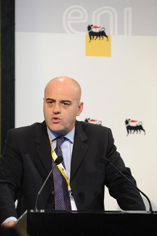 Eni CEO Claudio Descalzi