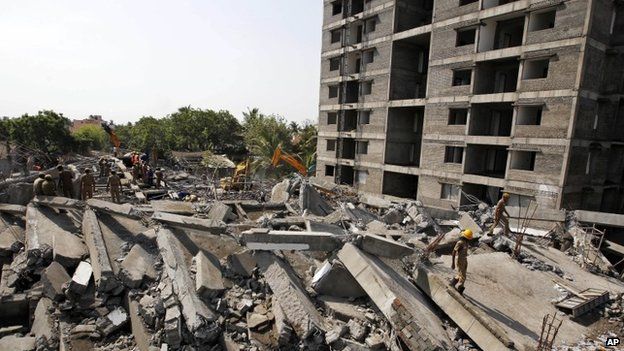 There are fears that the death toll will rise further in the building collapse