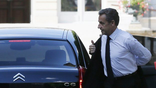 The latest developments are seen as a blow to Mr Sarkozy's attempts to stand again for the presidency