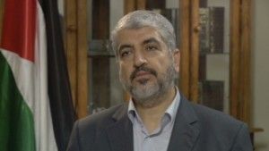 Hamas' political leader Khaled Meshaal.