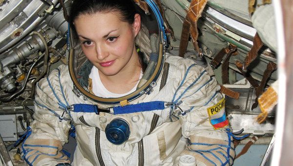 Yelena Serova, was launched into Earth orbit on Thursday night aboard Soyuz TMA-14M spacecraft