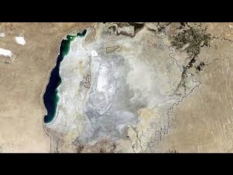 The damage reached its peak this year, when the eastern lobe of the South Aral Sea -- which actually was the center of the original lake -- dried up completely.
