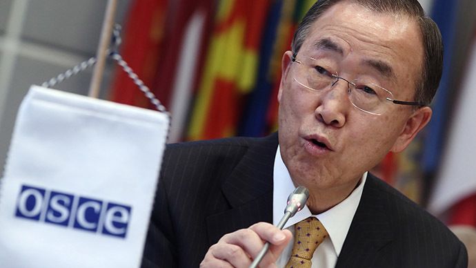 United Nations Secretary-General, Ban Ki-moon. (Reuters)