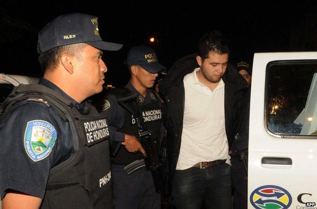 Police detained the suspect Aris Maldonado in Santa Barbara