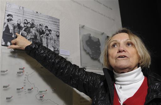 81-year-old Paula Lebovics - Auschwitz camp survivor