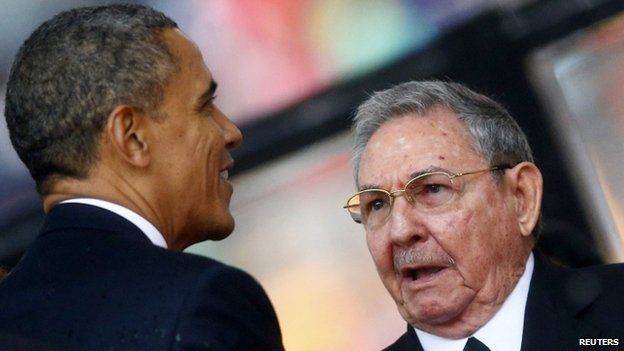 There are still several hurdles for Barack Obama and Raul Castro to clear