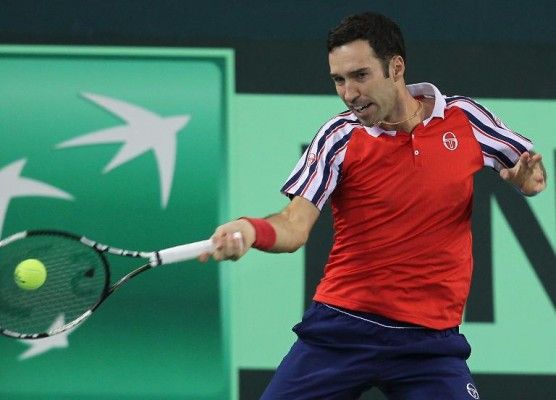Mikhail Kukushkin defeated Simone Bolelli 7-6 (6), 6-1, 6-2 to give Kazakhstan a 1-0 lead over Italy in Davis Cup on Friday.