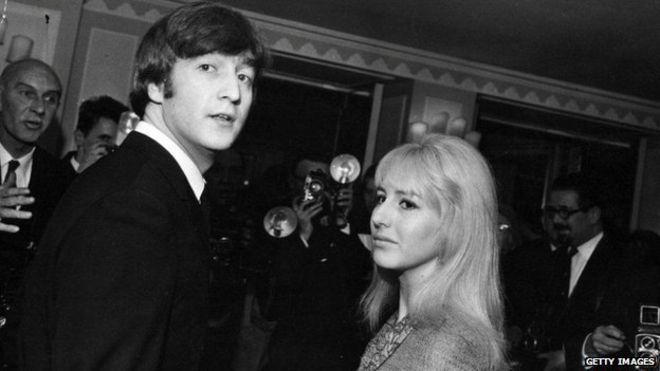 Jphn Lennon and Cynthia Lennon