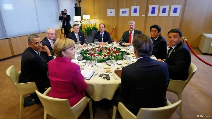 G7 саммитіне қатысушылар Брюссельде.