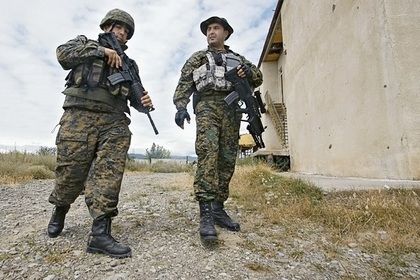  Грузинские военнослужащие Фото: Давид Хизанишвили / РИА Новости