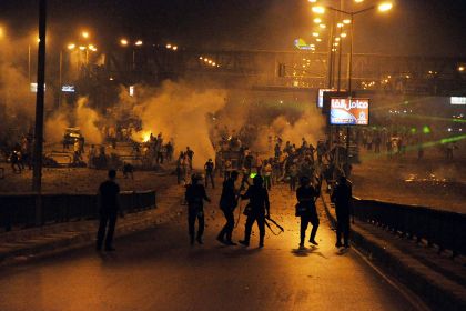 Столкновения в Каире  Фото: STR / AFP