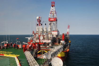  Нефтяная платформа «Лукойл» в Каспийском море Фото: Алексей Дружинин / РИА Новости