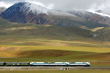  Цинхай-Тибетская железная дорога Фото: tibet.kiev.ua