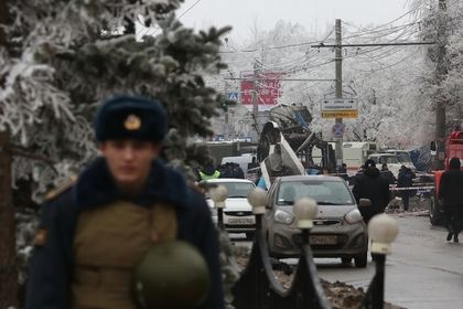 Полиция на месте взрыва троллейбуса в Волгограде Фото: Кирилл Брага / РИА Новости