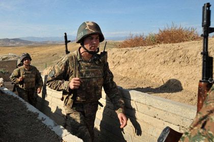 Солдаты непризнанной Нагорно-Карабахской Республики Фото: Карен Минасян / AFP