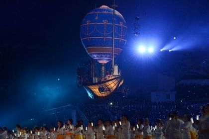 Церемония закрытия Олимпиады в Сочи. Фото: Кирилл Кудрявцев / AFP
