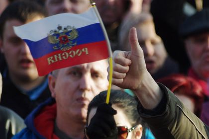  Участники митинга партии «Народная воля» в Севастополе Фото: Василий Батанов / РИА Новости